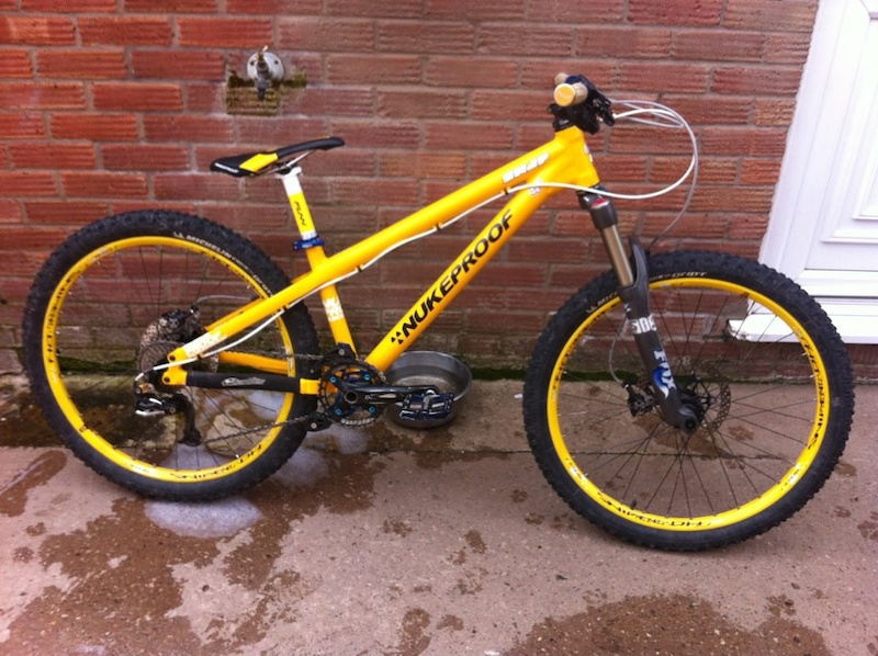 mu nukeproof snap near enough complete  got new wheels coming for it in a few weeks