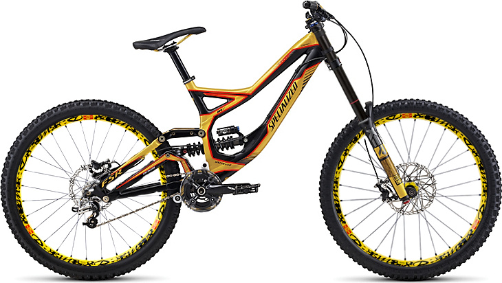 Specialized demo 8I 2011 with red stripes decals , Mavic Deemax 2012  and Blackbox suspension