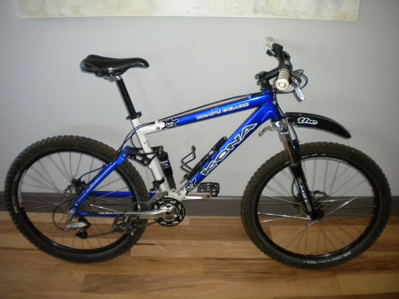 kona kikapu full suspension mountain bike