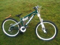 2008 Transition Bottlerocket - Small - Now British Racing Green and White!!
