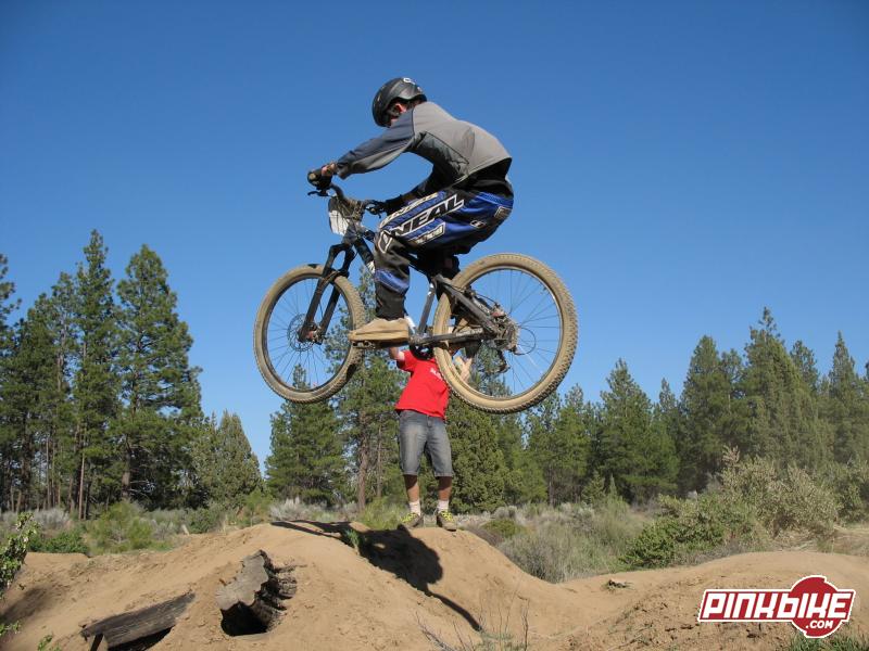 clearing gap at the best jumps in bend