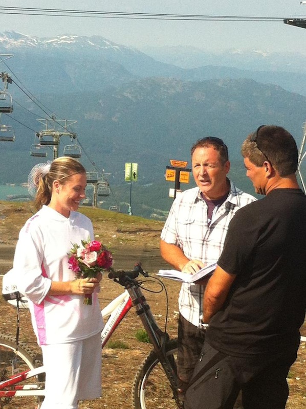 getting married at the peak of Whistler!