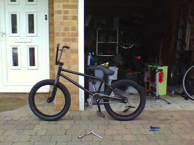 new space cobra frame. ( was cheap :) ) sorry crappy phone camera