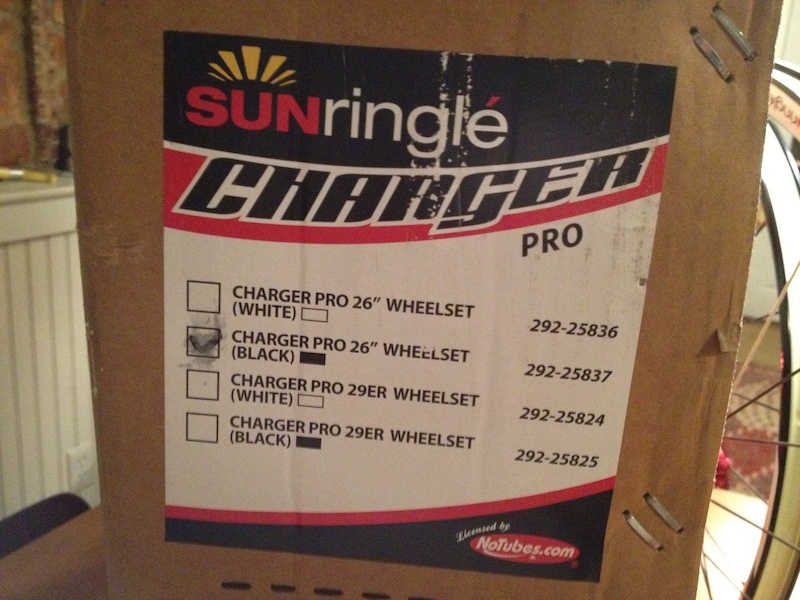 Sun Ringle' Charger Pro Wheelset