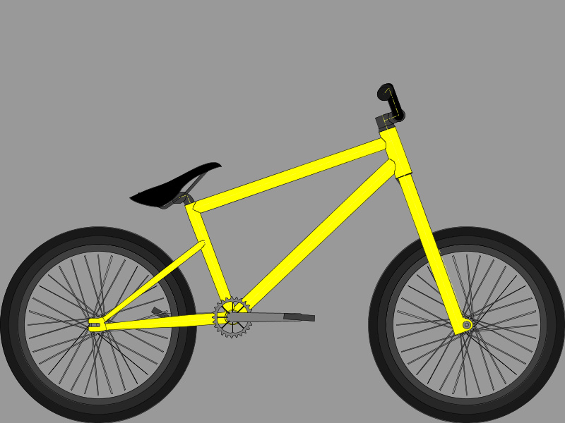 20in dirt jumper prototype