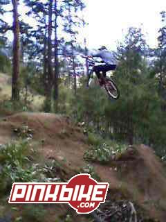 This is me hittin a nice big double gap.