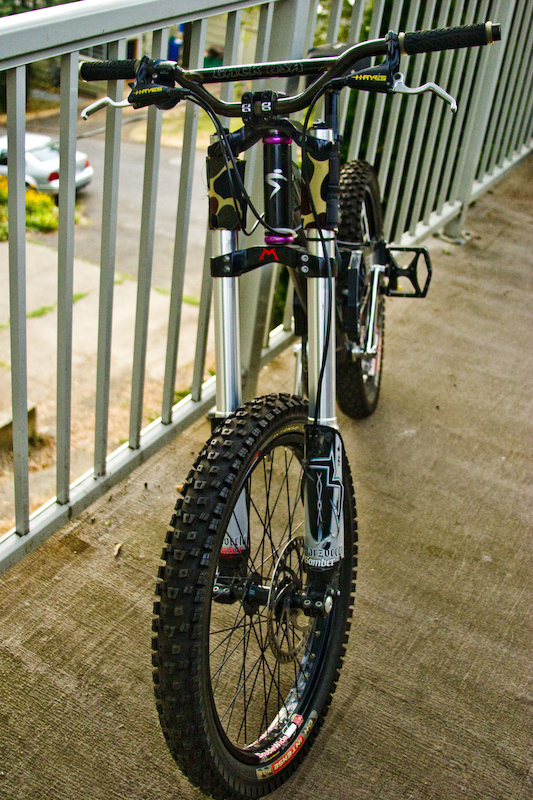 2002 Santa Cruz Super 8 w/Marzocchi 02' Shiver DC - Custom D For Sale