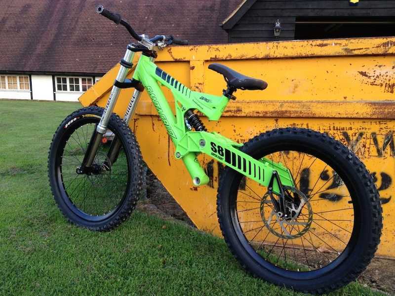 2002 Santa cruz super 8 downhill freeride classic old school For Sale