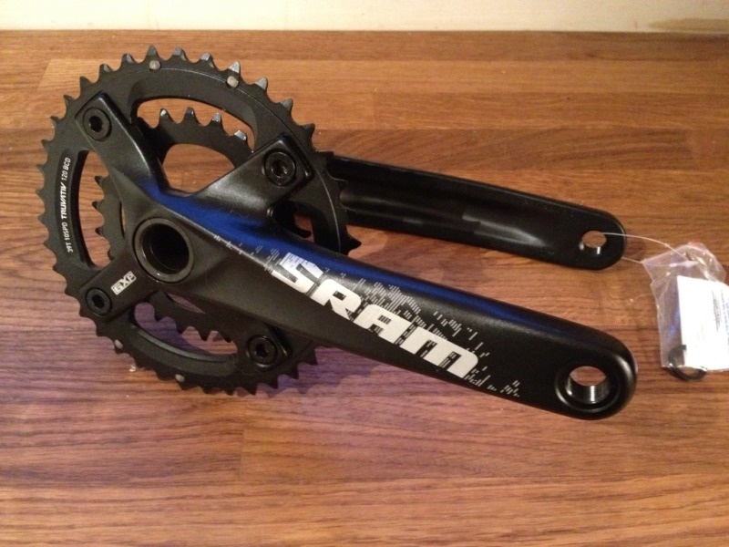 SRAM S1000 10spd double crankset For Sale