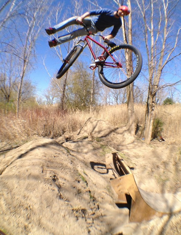 360 trail-whip
before the knee incident..
Photo Credit: Eli Taylor