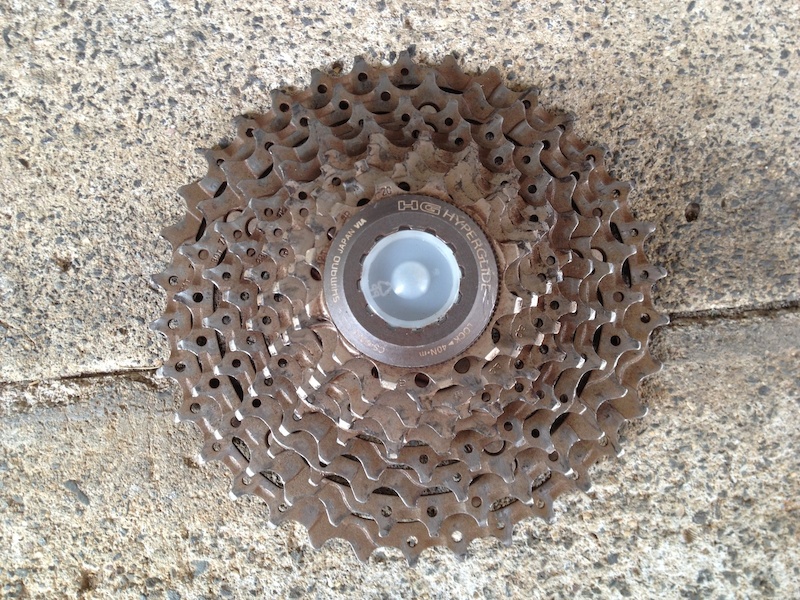 xtr 9 speed cassette