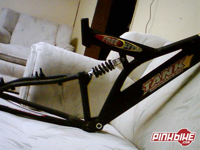 side view of frame