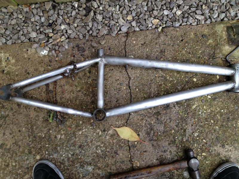 Federal Division bmx frame 21" raw For Sale