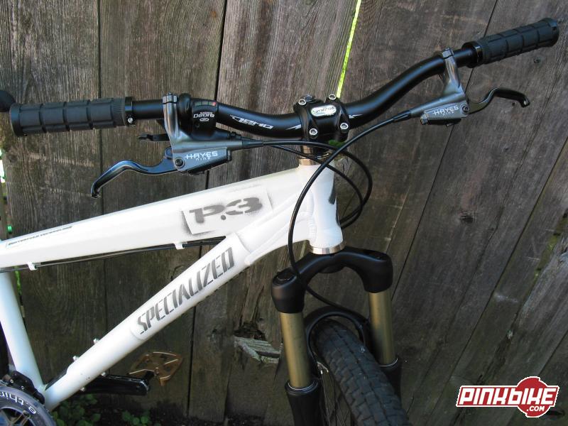 Specialized P.3 complete bike size Long, White, $950 OBO For Sale