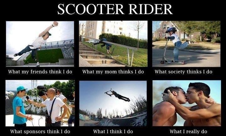Scooters are gay