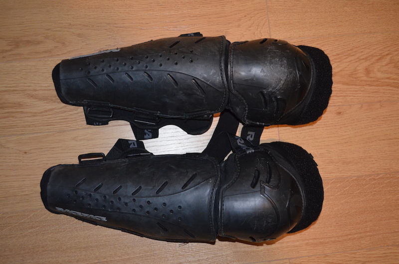 Race Face Rally DH Knee/Shin Pads size Large USED ONE SEASON For Sale