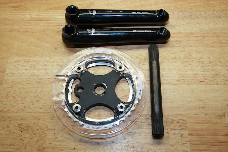 【貴重】FSA nasty boy 3ピースBMXクランク FSA Nasty Boy Crankset with extras For Sale
