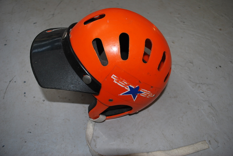 Original Old Skool 80's Max Star BMX Helmet in a Small/Medium.