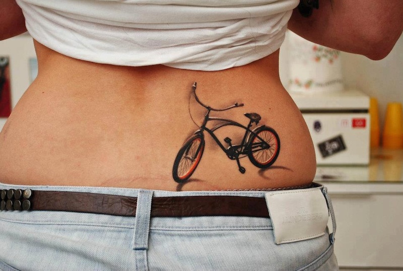 Awesome Bike Tattoo....