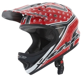 THE Icon Red Point 5 Helmet
