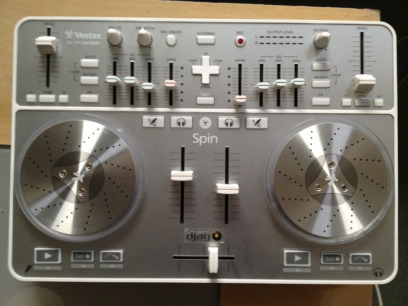 Vestax Spin DJ Controller For Sale