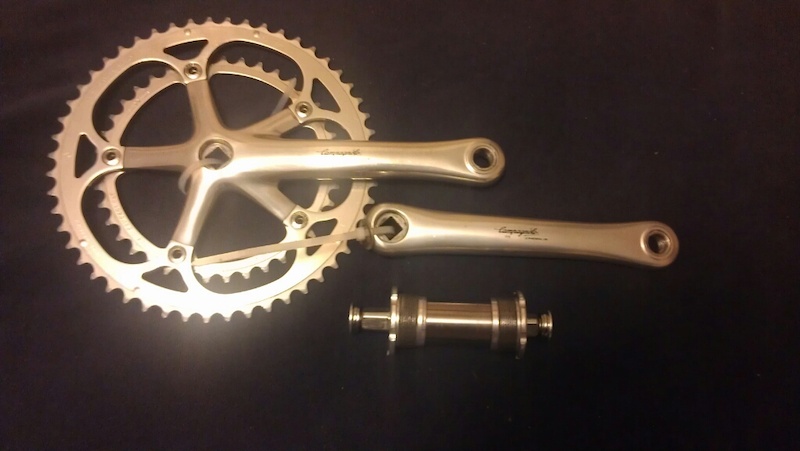 Campagnolo Pedalier potenza power torque 11v 175 mm 36-52 argent | 241 € - Culture Vélo