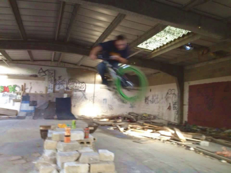 Sketchy ramp in The Ghetto Factory