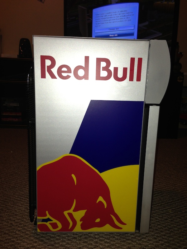 Red bull mini fridge RBIBC2LED For Sale