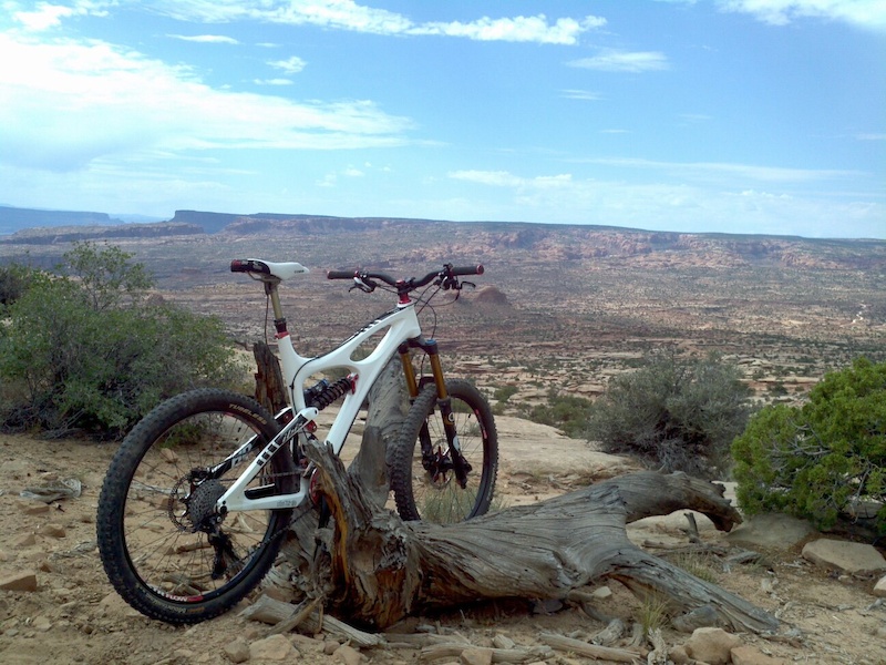 Gold Bar Rim Mountain Biking Trail Moab, Utah