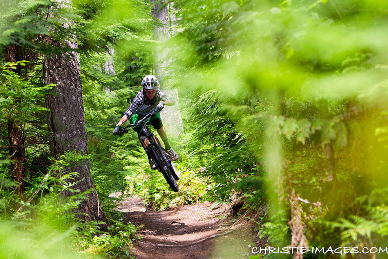 Katrina Strand ripping Whistler. Chris Christie photo.