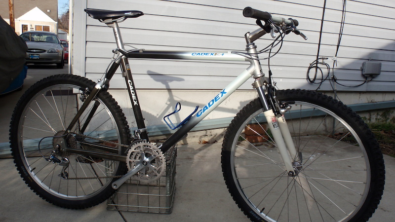 Silver Giant Cadex Mtb Giant Cadex CFM Vintage Carbon Fiber