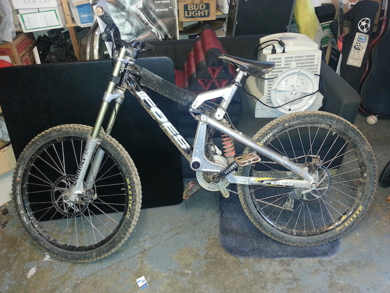 Foes DH Slammerグラベル My Foes DH Slammer from 1998 / 1999 took over 2 years to
