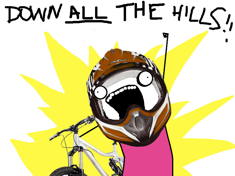 down ALL the hills 2013 version