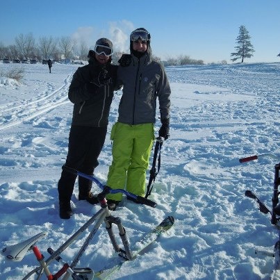 Another awsome day of skibiking!