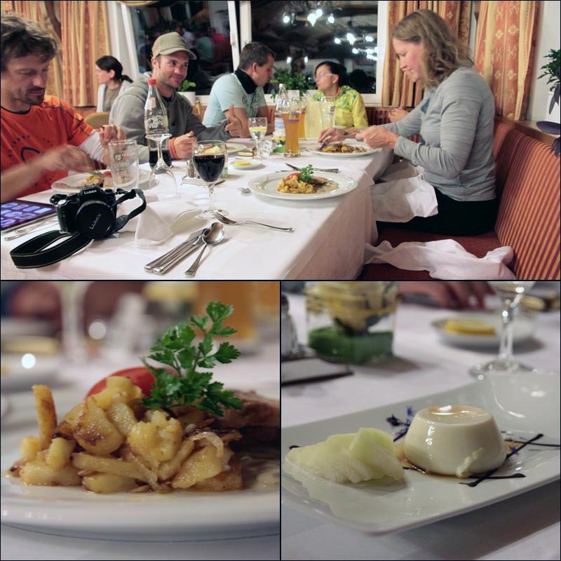 Food of the Hotel Steineggerhof