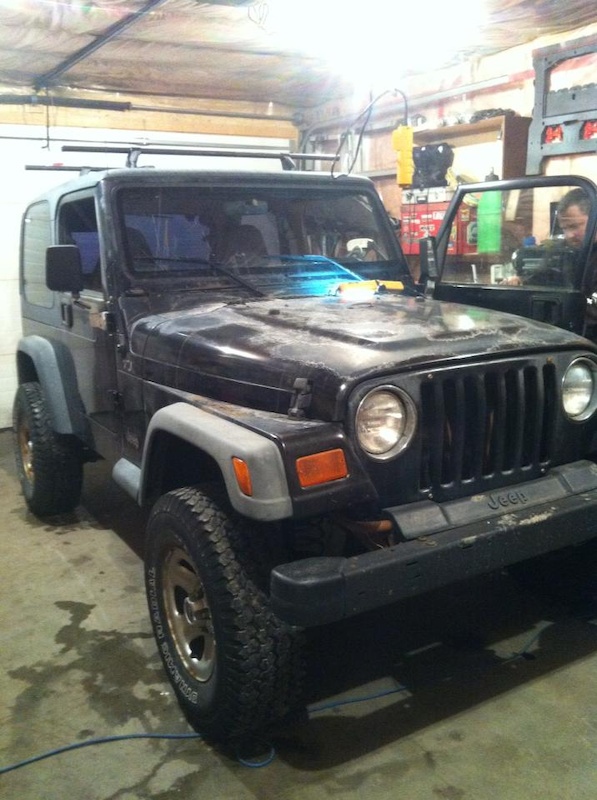 My new 1997 Jeep TJ! Will be a work in progress for awhile until i get my license.