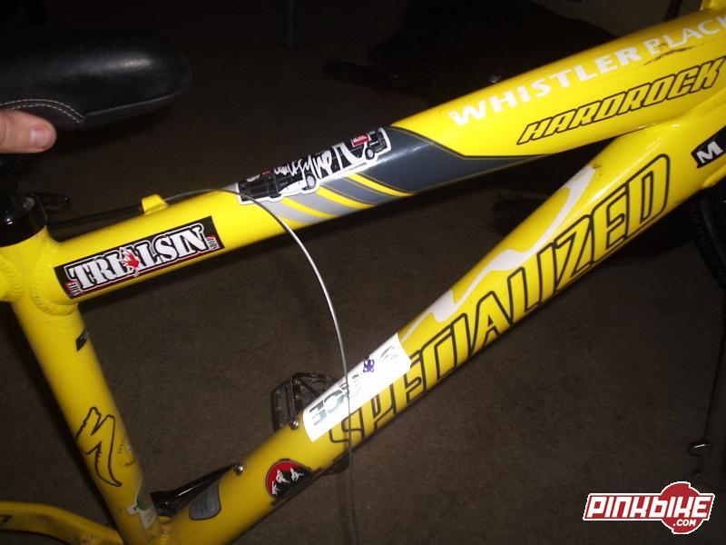 2004 yellow specialized hardrock 4 sale For Sale