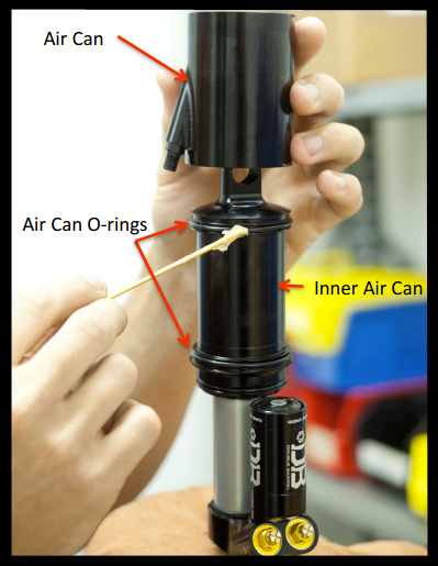 rockshox vivid air volume spacers