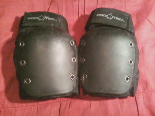 ProTec used very little at mountain creek knee pads.