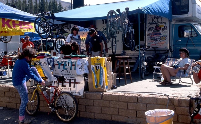 The Yeti Factory Pit setup circa '92.