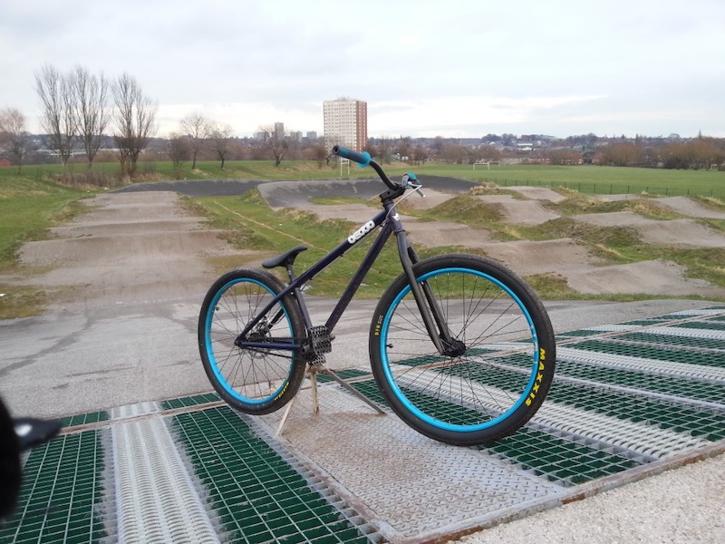 at fearnville bmx track in Harrogate, United Kingdom photo by