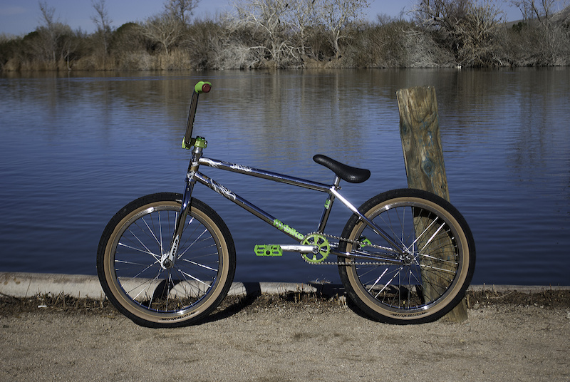 Green BMX Parts Kit top of line For Sale