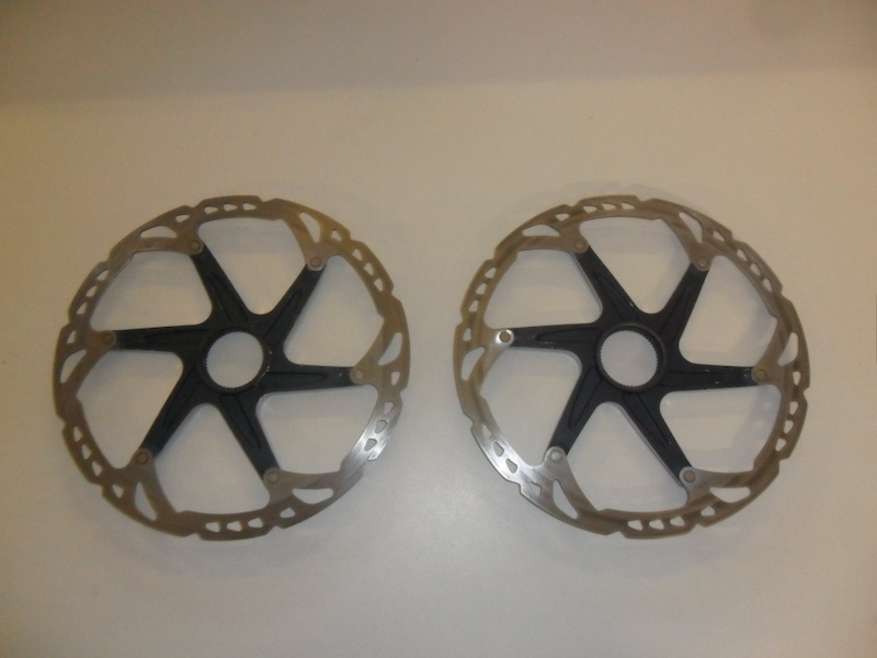 Shimano XTR SMRT97L MTB Brake Rotor 203mm Centerlock For Sale