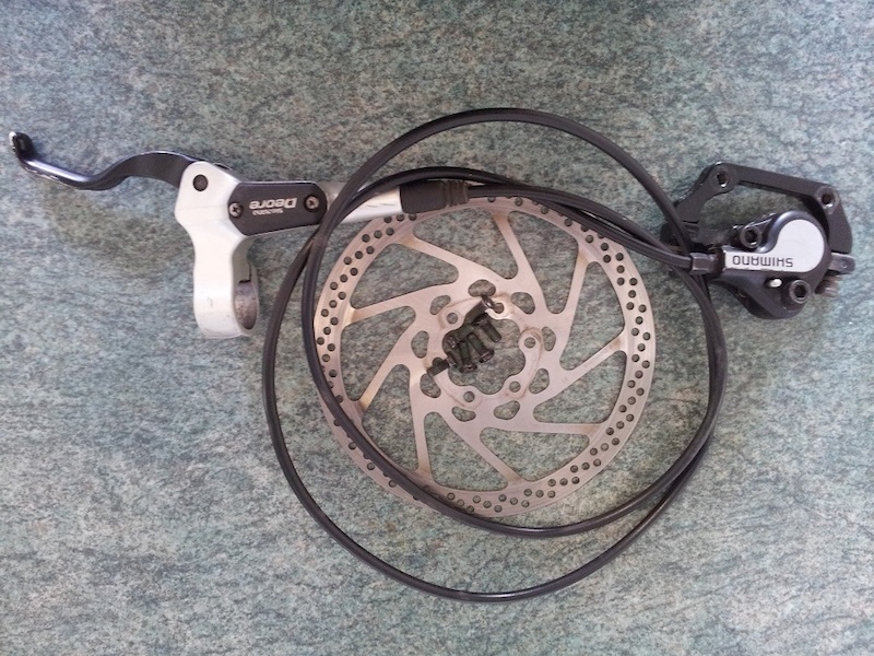 shimano br m485 bleed