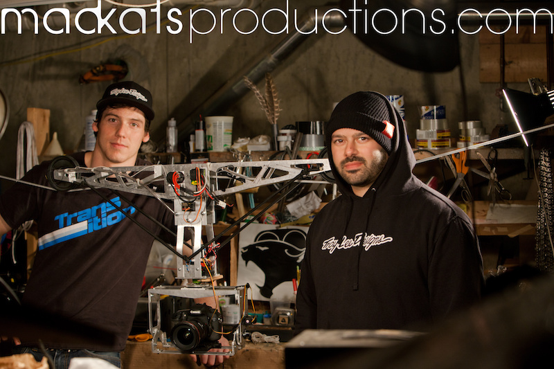 The new one off MadKats Productions Cable cam. Build and designed by Alex McAndrew