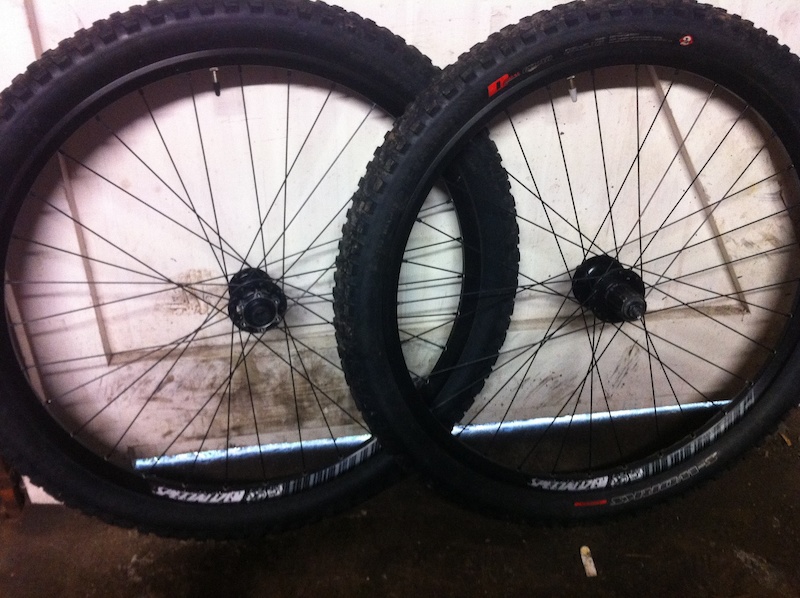 specialized wheels dt swiss rims 15mm front qr rear For Sale