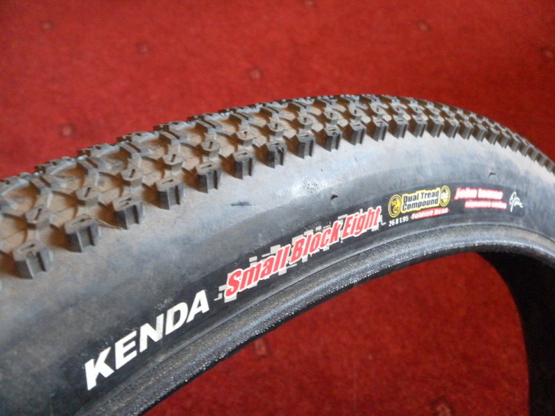 Kenda Small Block Eight 26" MTB tyres 1.95 width For Sale
