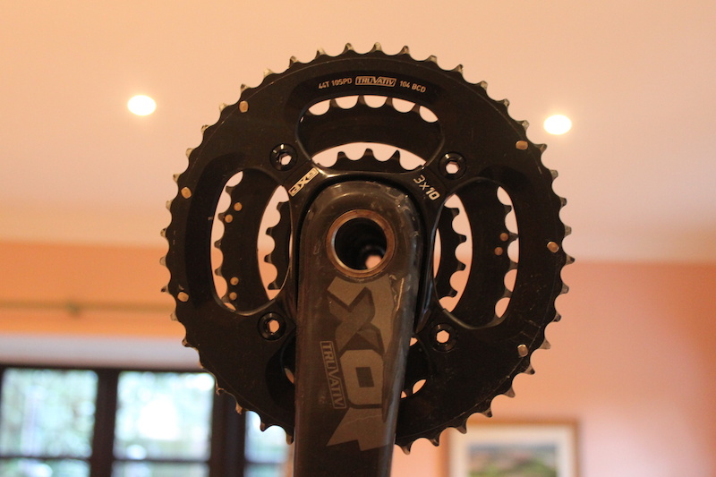 mtb double chainset