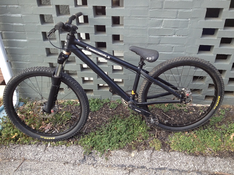 2008 Cannondale Chase 2 SS DJ Bike, Marzocchi, Matte Black For Sale