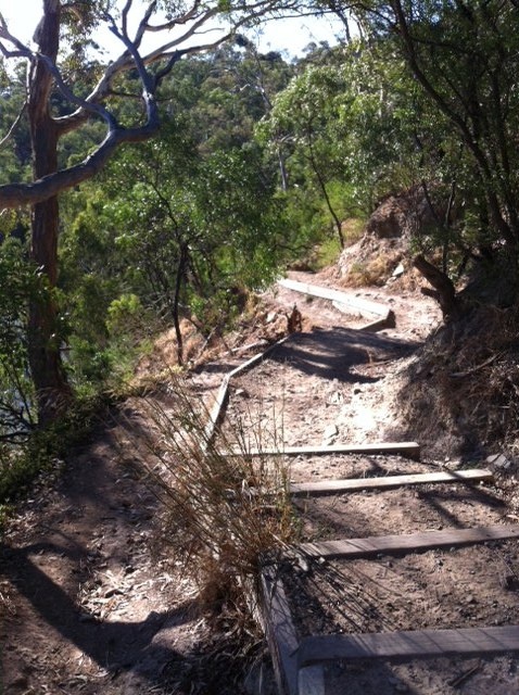 Yarra City Cliff trails, Melbourne Victoria...